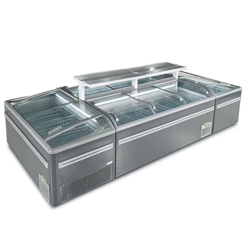 R290 냉매를 사용한 유리 상판형 냉동고, 상업용 냉 - Commercial Chest Freezer 리뷰 및 가격